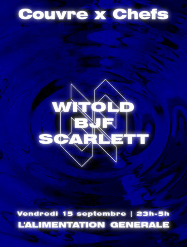 Witold BJF Scarlett Couvre x Chefs ALG