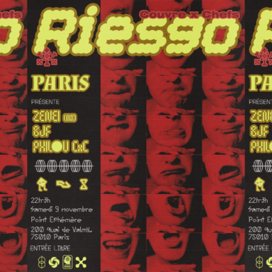 riesgo paris poster square