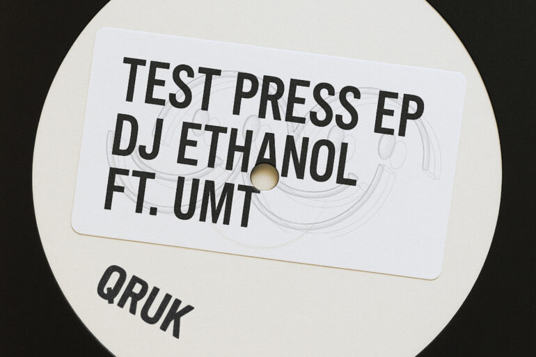 Test Press EP - DJ Ethanol QRUK Couvre x Chefs