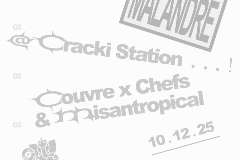 malandre couvre x chefs misantropical cracki station